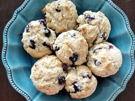 Lemon Blueberry Muffins!