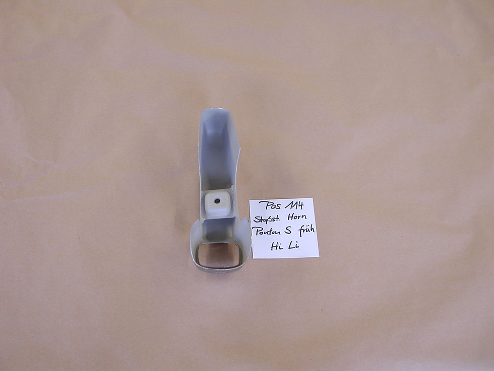 Miniaturbild: Stoßstangenhorn hinten links, Ponton S früh