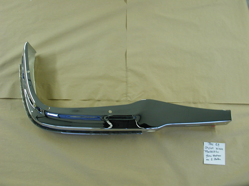 Miniaturbild: Stoßstange vorn rechts, W111 Flachkühler