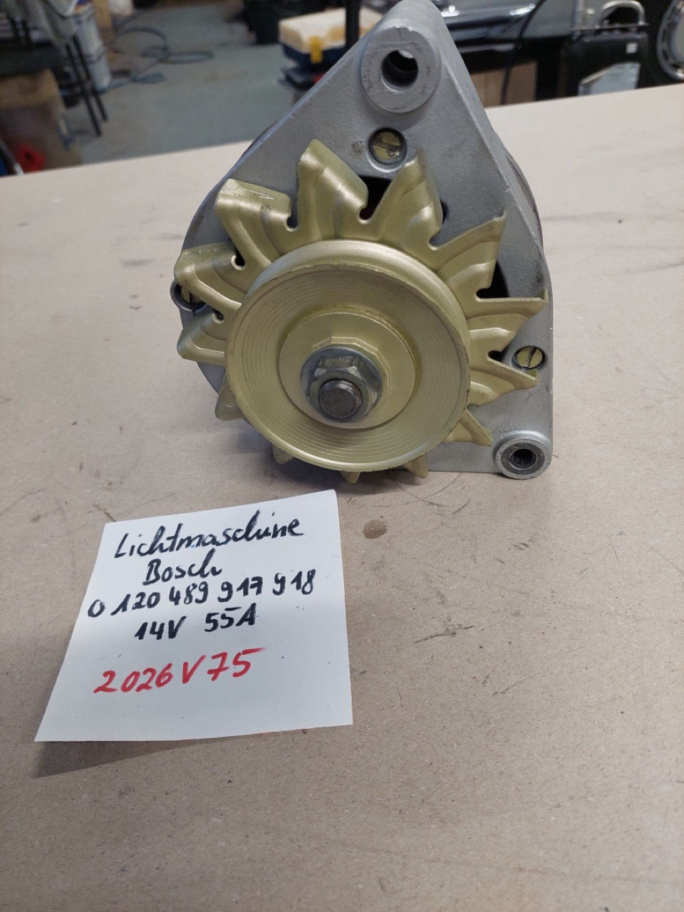 Miniaturbild: Lichtmaschine Bosch 14V 55A