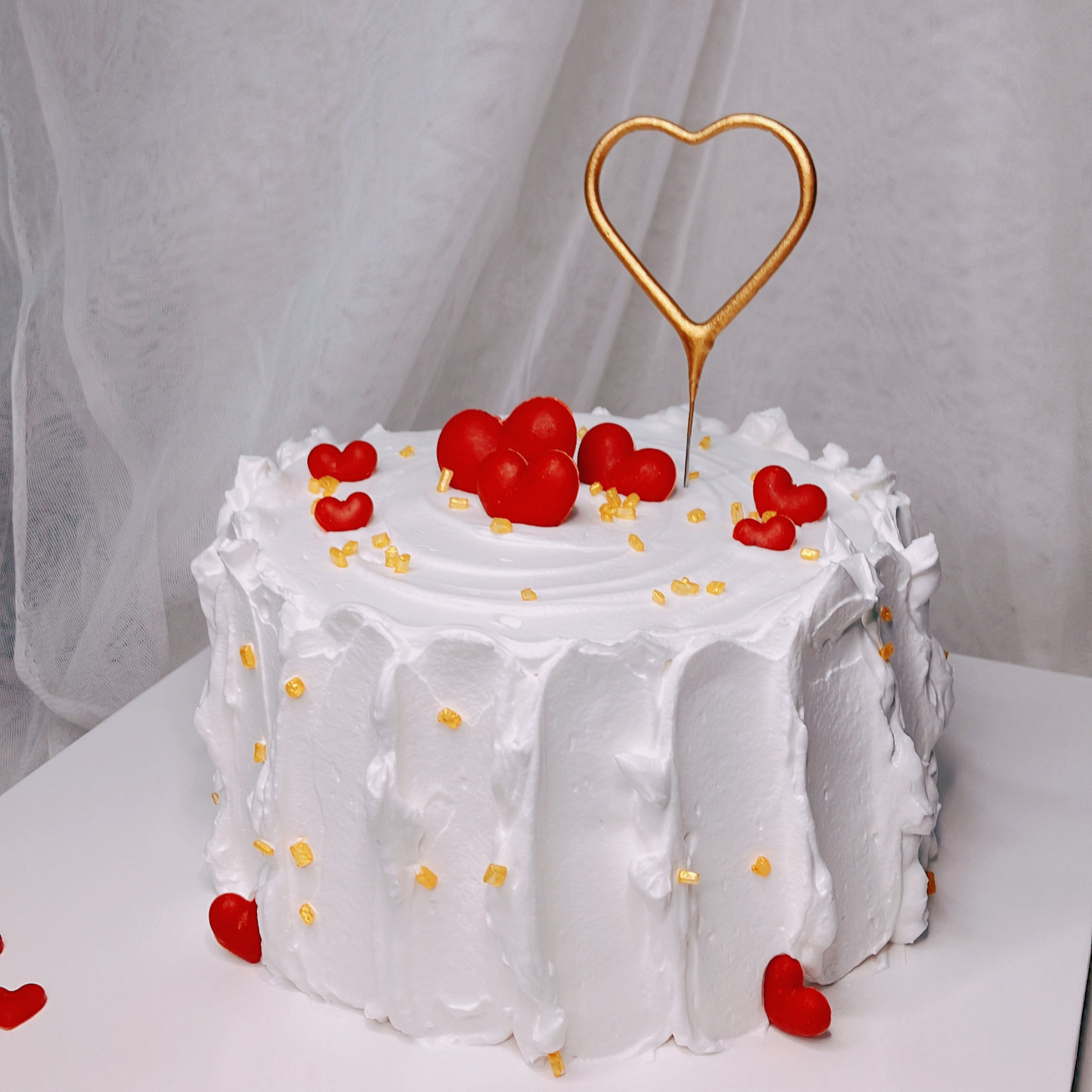 Love You 3000 Cake 爱你3000蛋糕