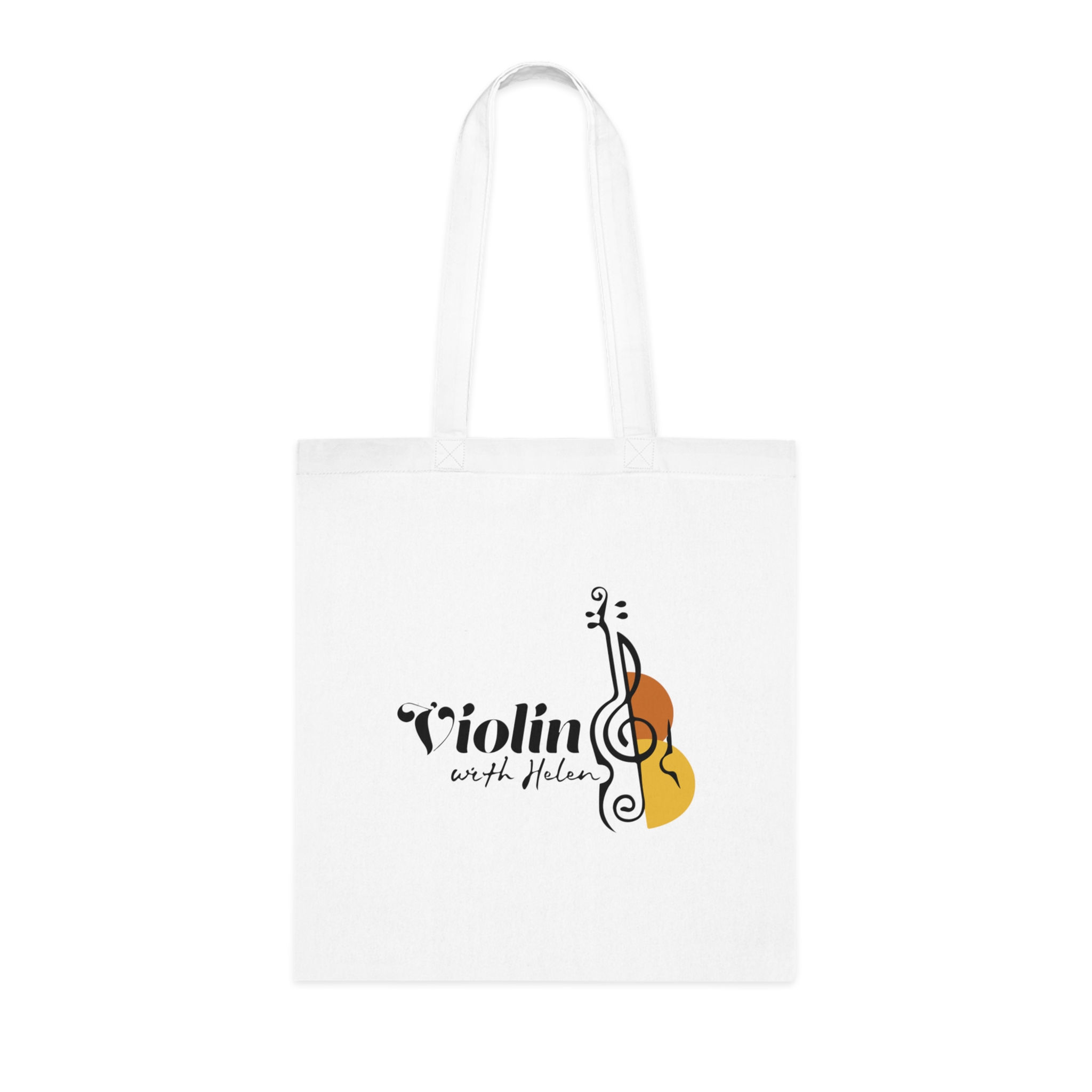 Cotton Tote Bag - Violin with Helen
