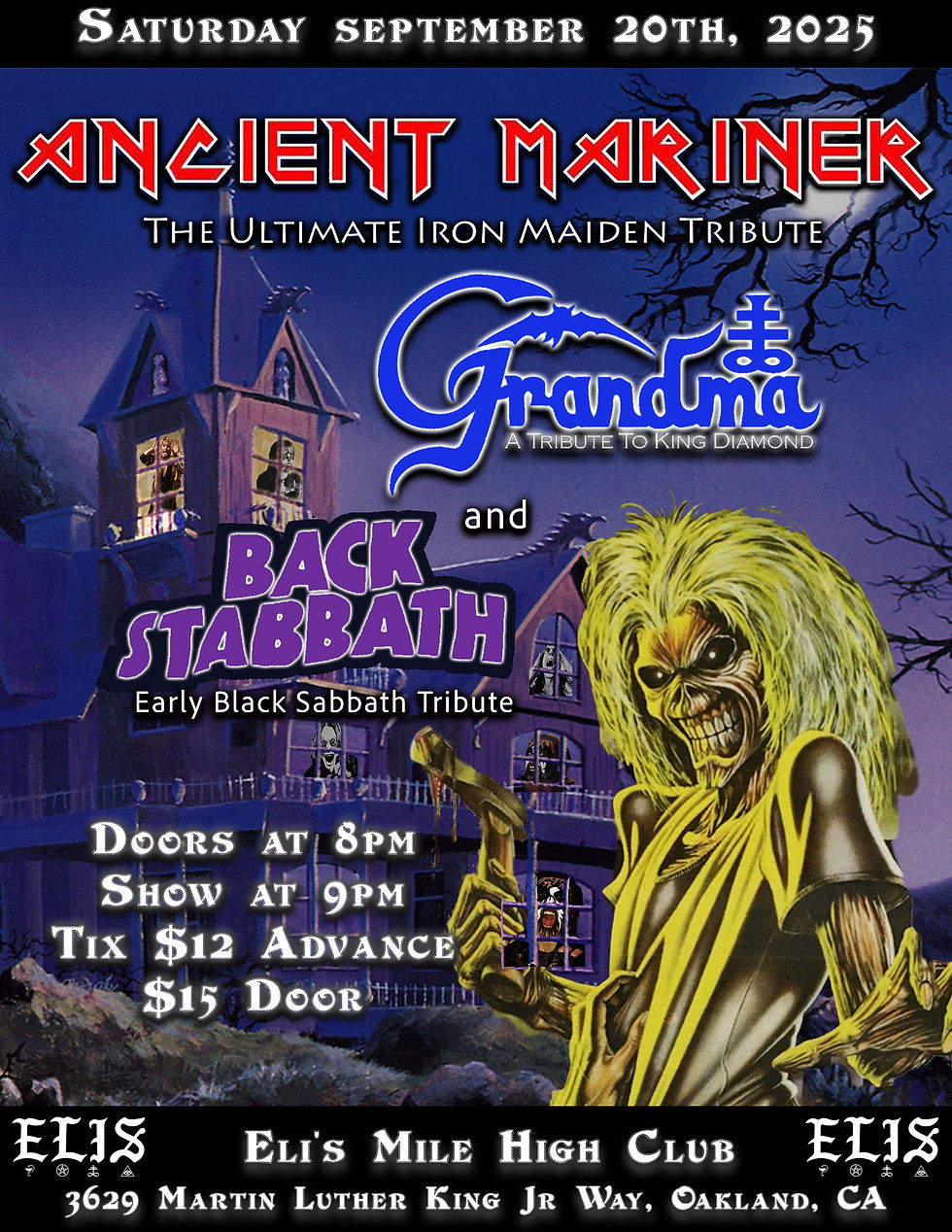 Ancient Mariner, Grandma, Back Sabbath