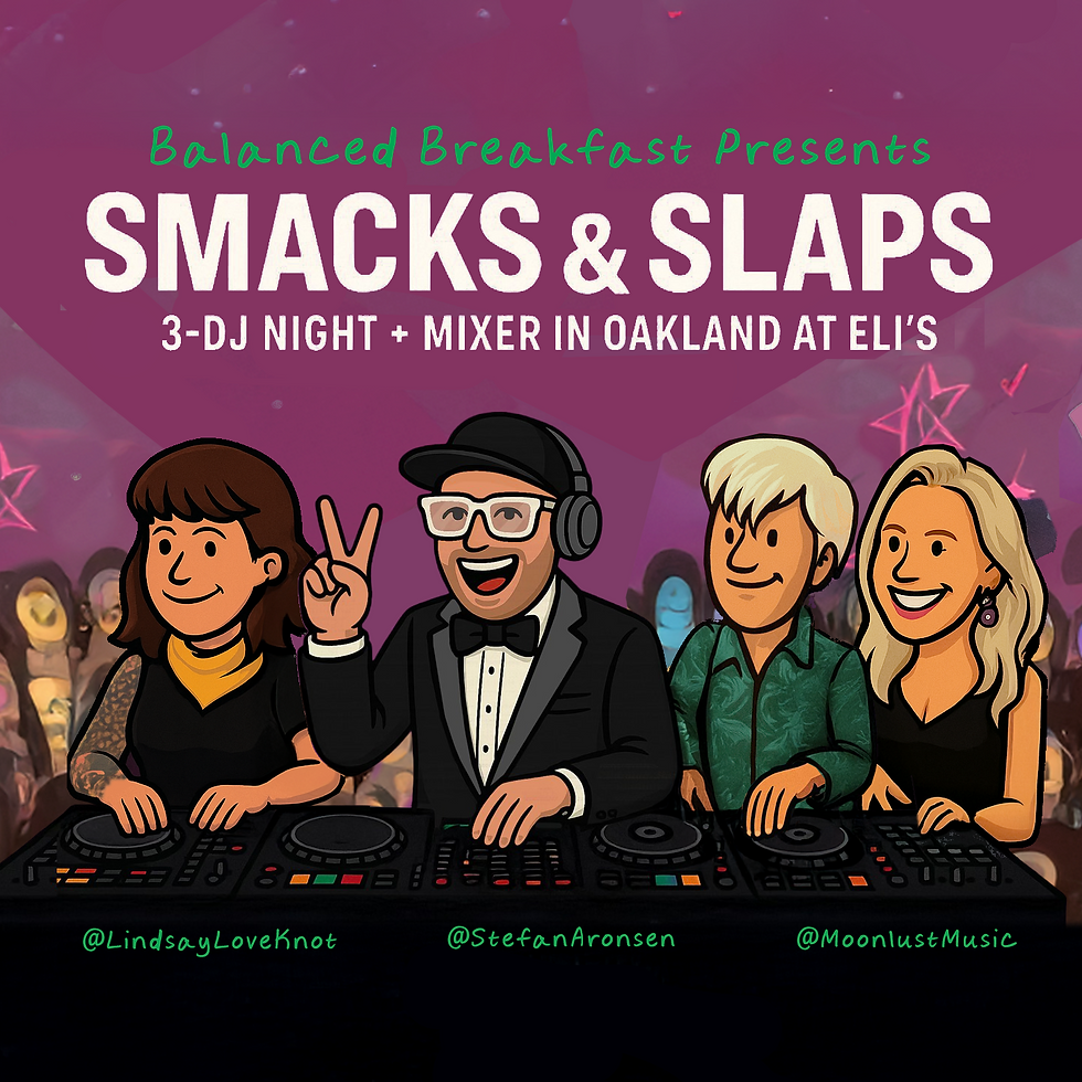 SMACKS & SLAPS | 3-DJ Night + Music Industry Mixer