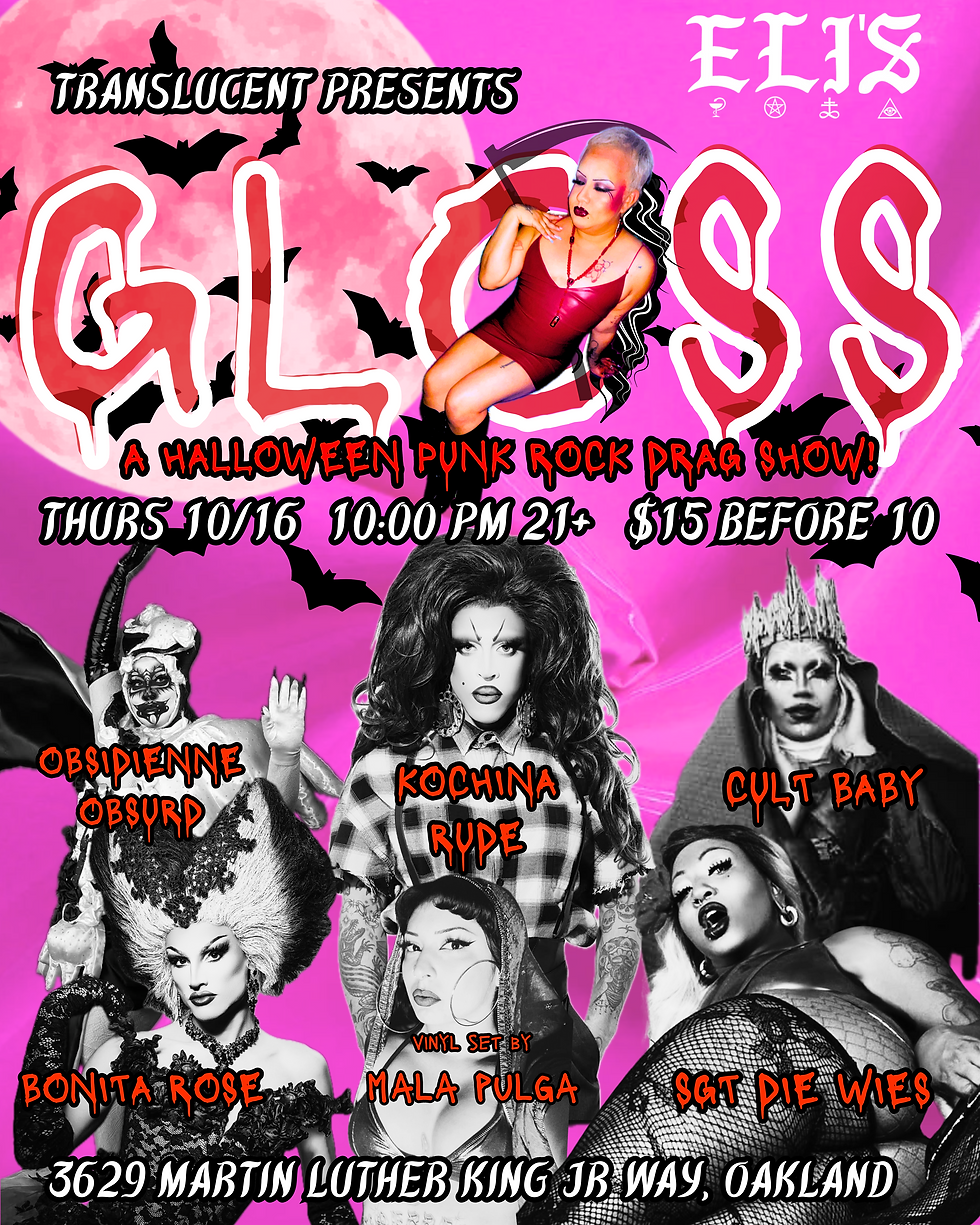 GLOSS - a Halloween Punk Rock Drag Show