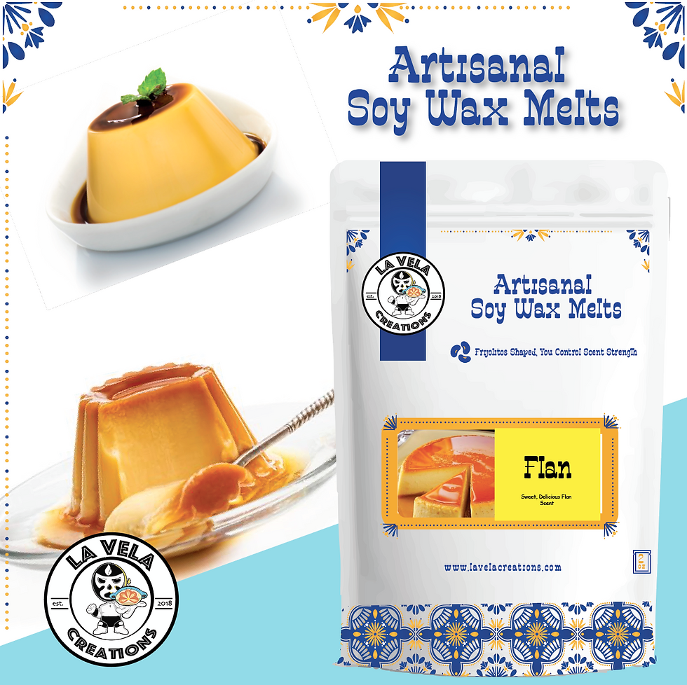 Flan ~ Sweet Flan Scent Artisanal Soy Wax Melts