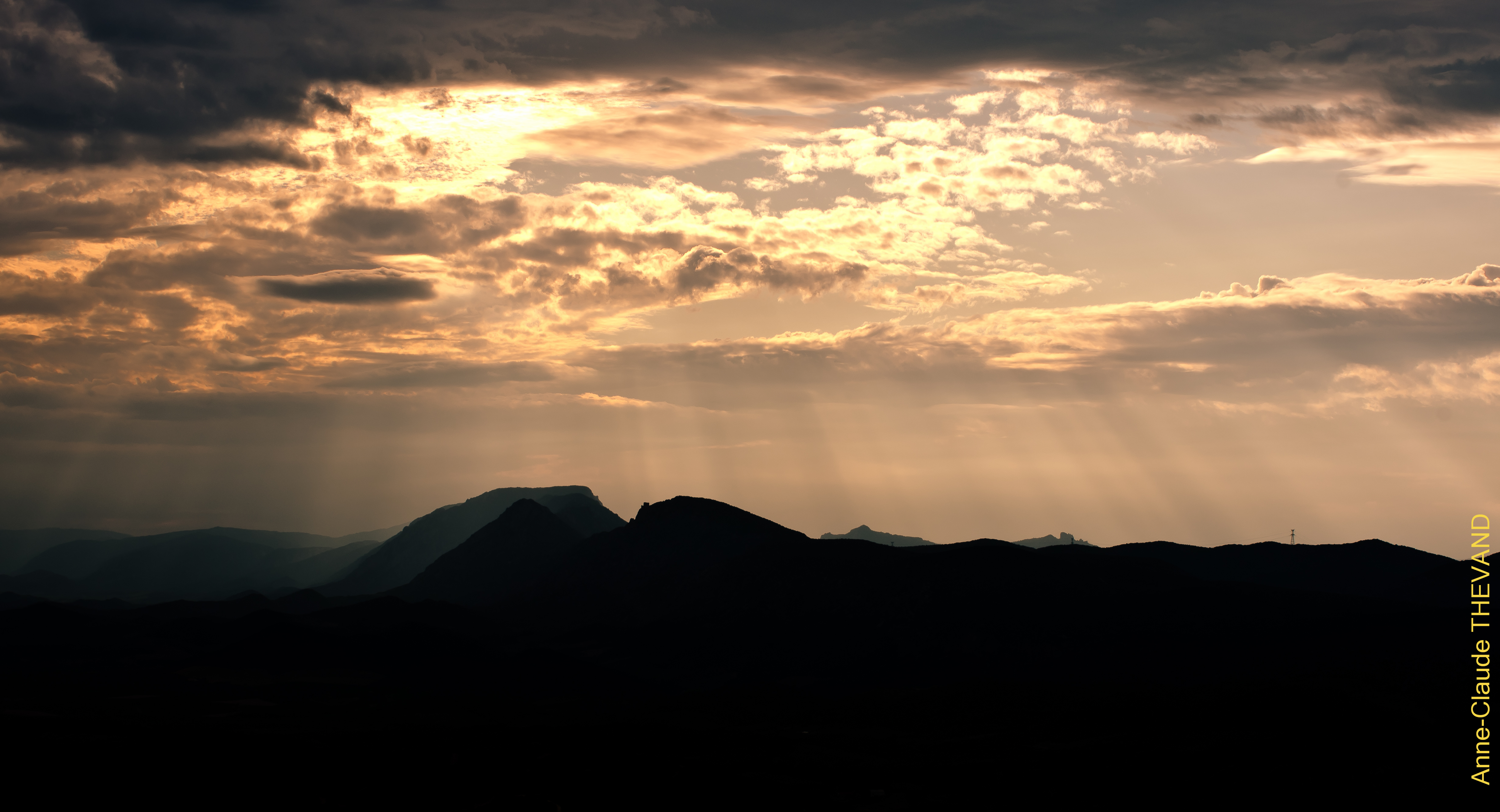 Pluie de rayons