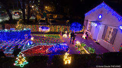 La maison illuminée de Plan-de-Cuques