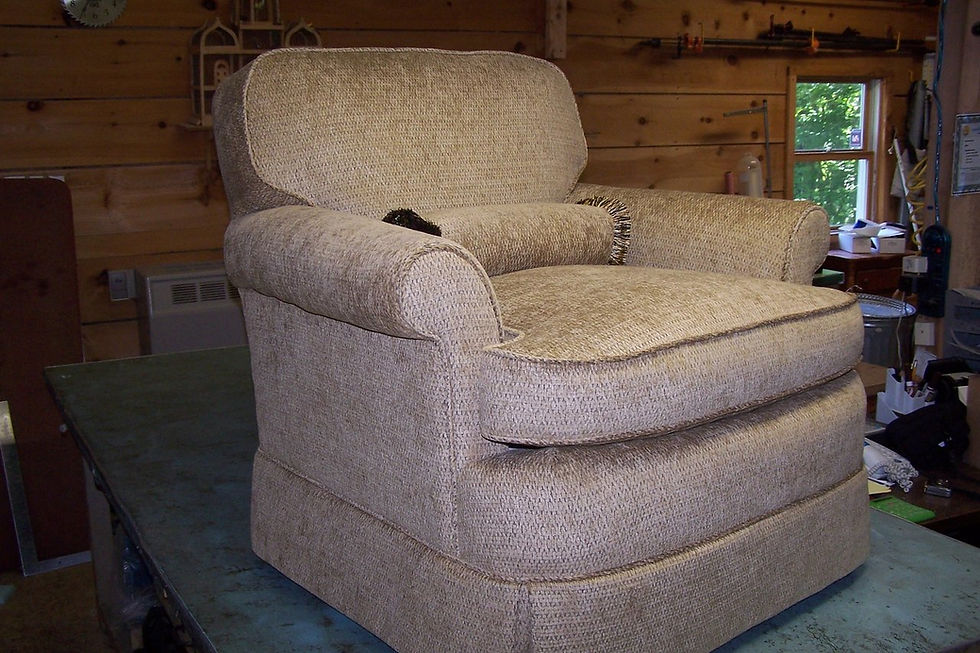 Rolled Arm Chair