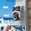 Miniatura: OKAM PRO APP Dual-Lens Camera 5G Wi-Fi IP Camera HD 10MP PTZ Color Night Vision 