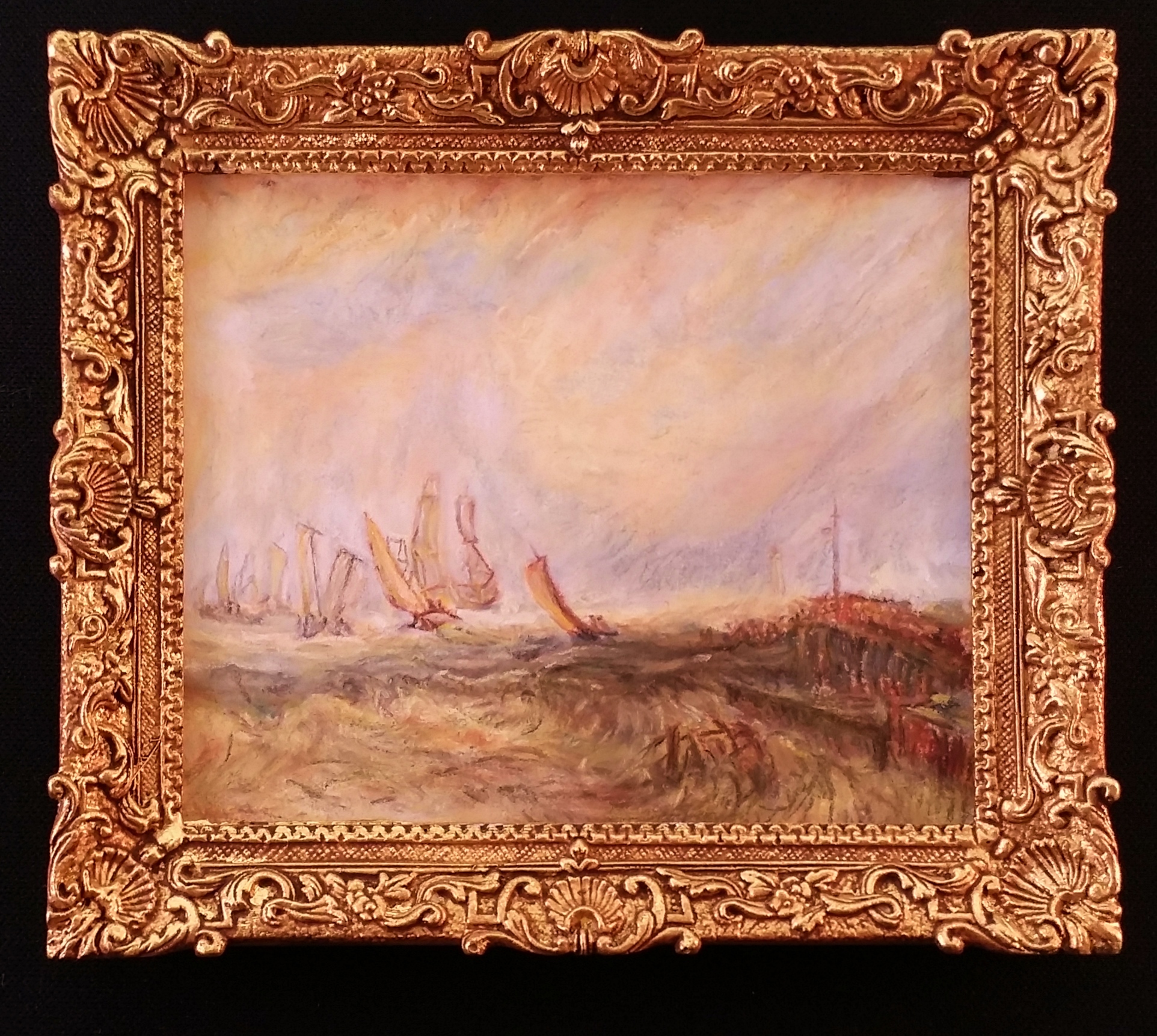 Fishing Boats at Rysdael