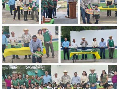 ENTREGAN ÚTILES ESCOLARES EN VILLA UNIÓN CON EL RESPALDO ESTATAL IMPULSO EDUCATIVO