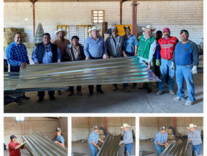 ENTREGAN LÁMINAS A BAJO COSTO EN VILLA UNIÓN; BENEFICIO A 80 FAMILIAS