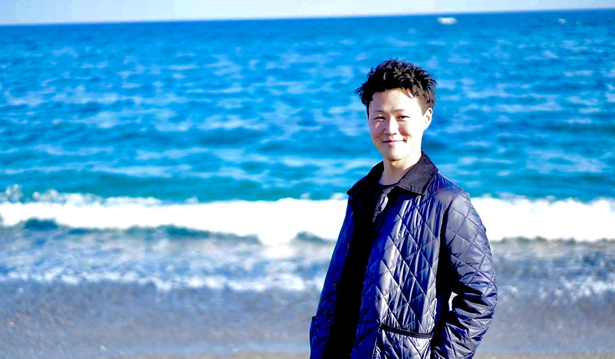 高知桂浜にて