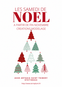 Flyer évènement de Noël