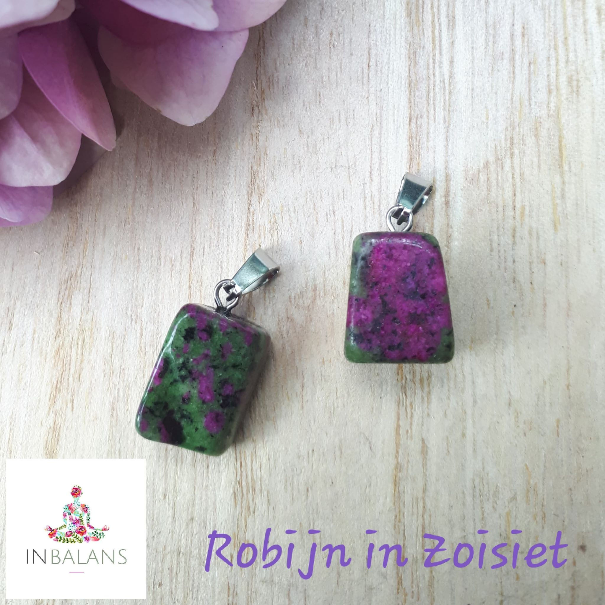 Hanger Robijn in Zoisiet