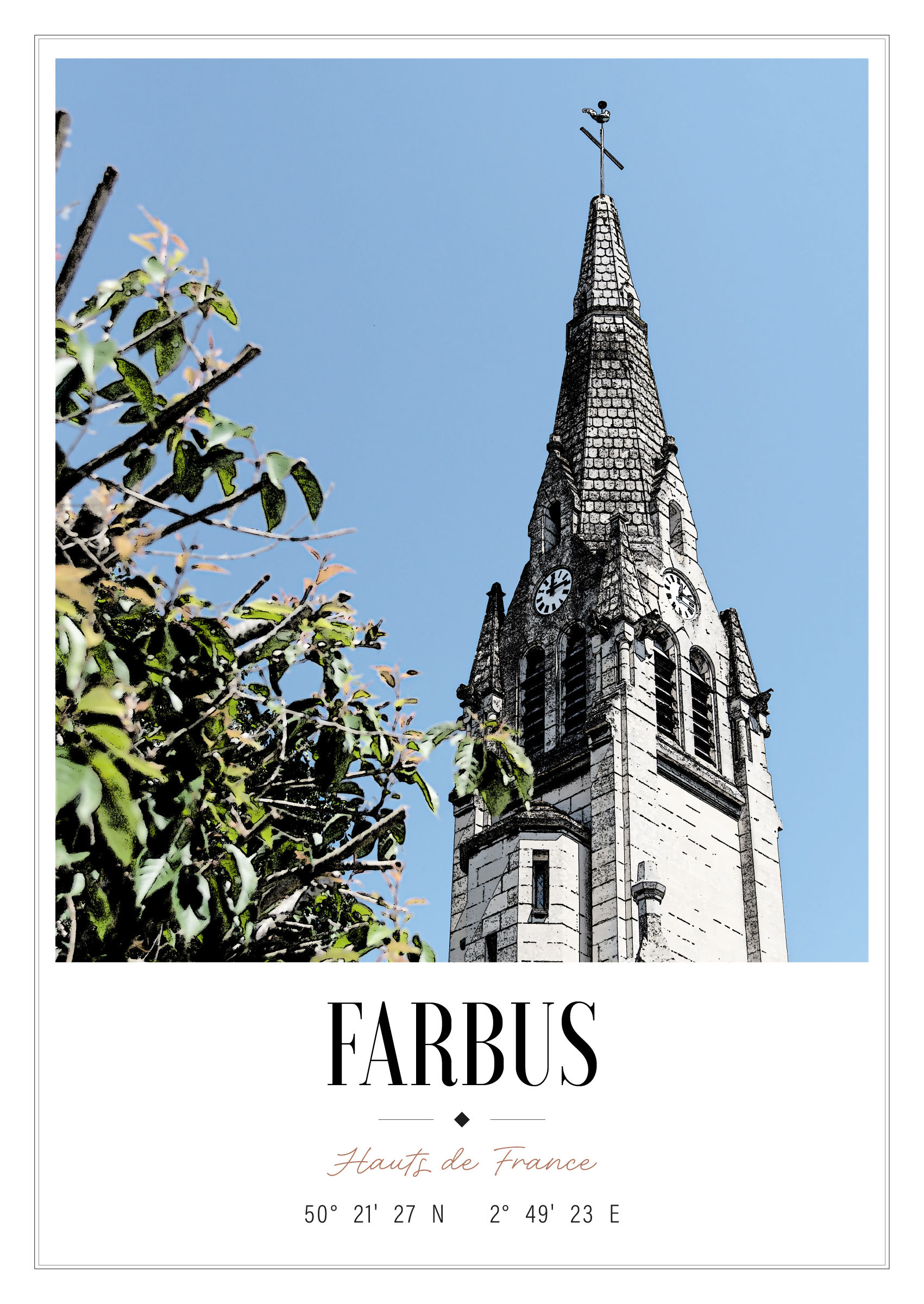 Affiche «Nos Terres Arrageoises» — Farbus