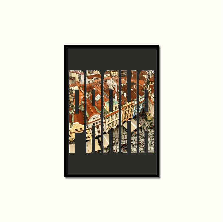 Affiche Poster Prague