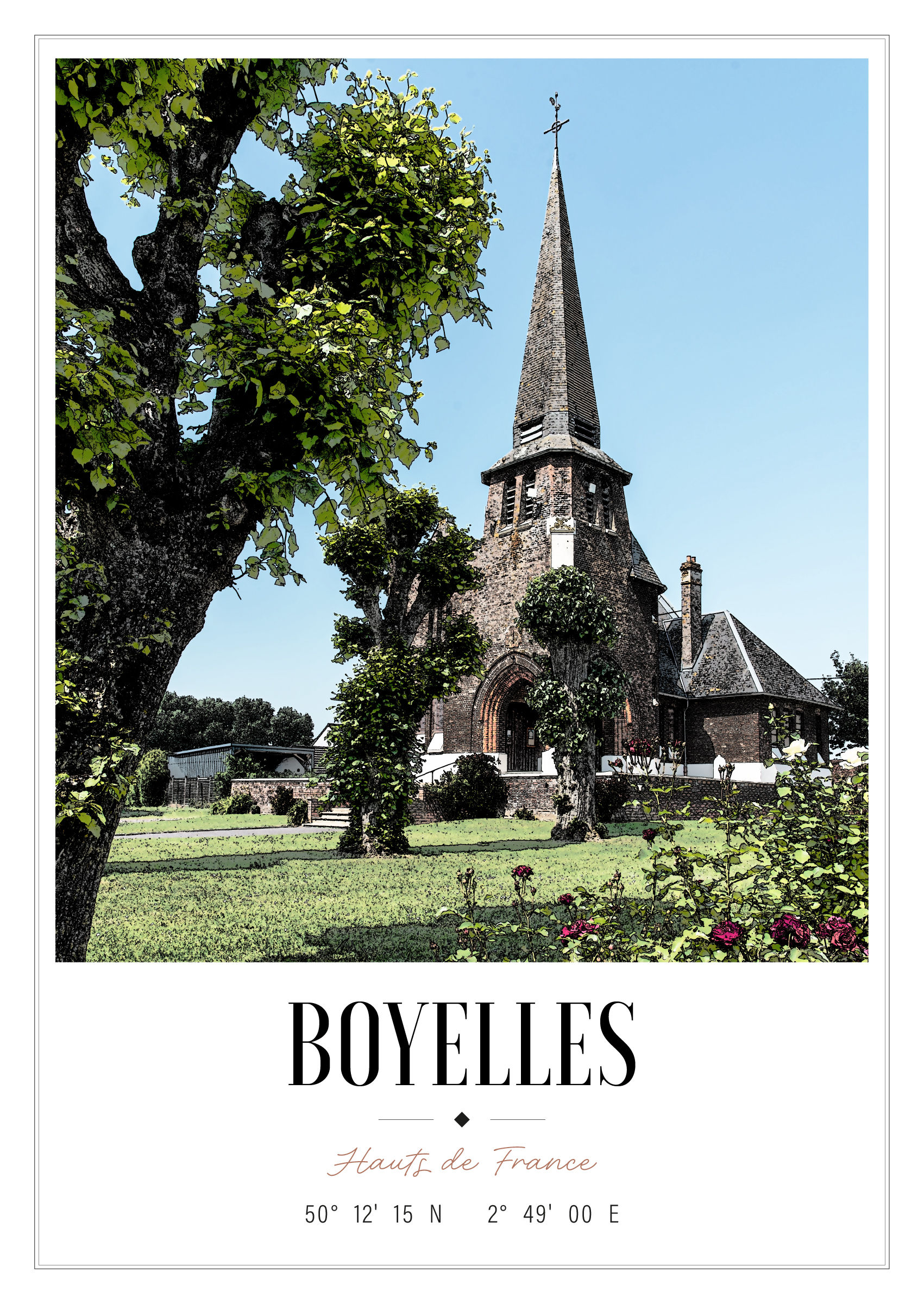 Affiche «Nos Terres Arrageoises» — Boyelles