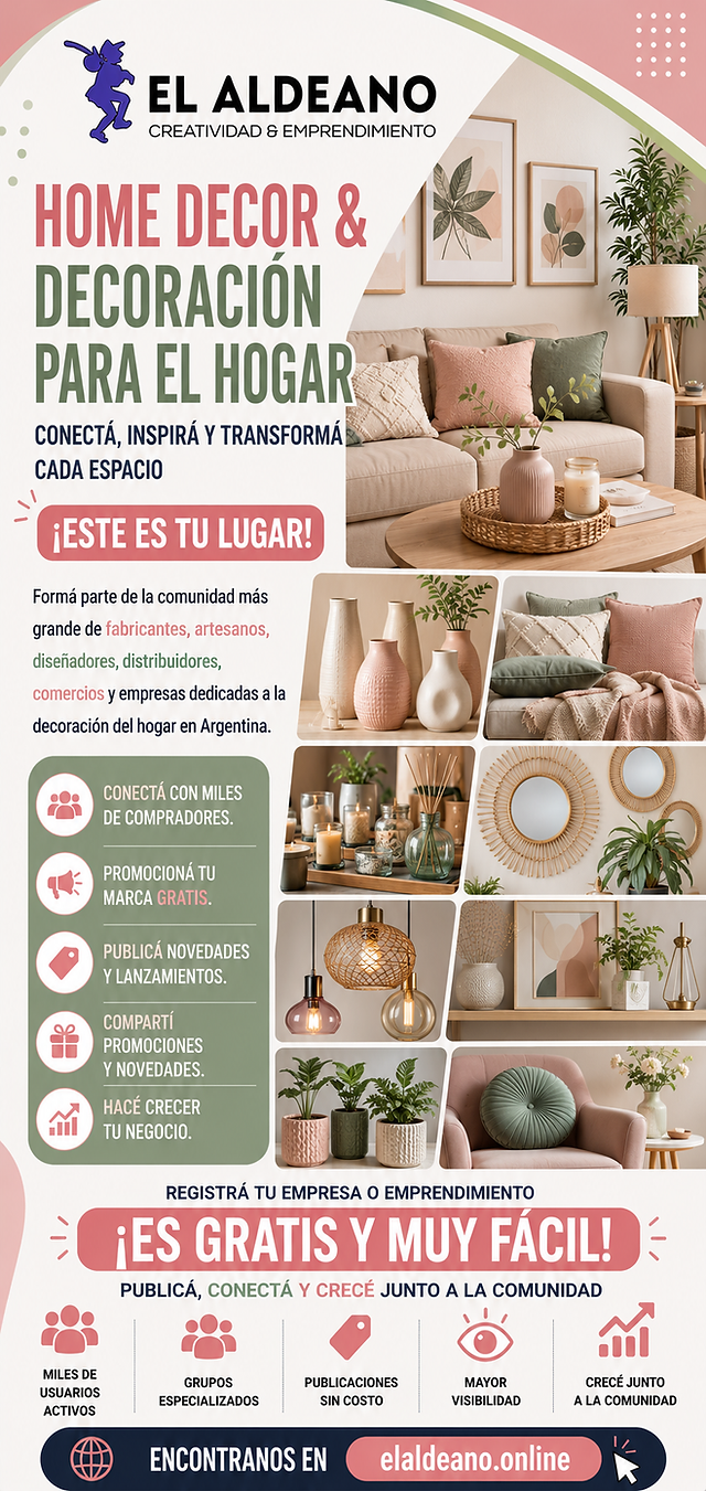 Home Decor y Decoración