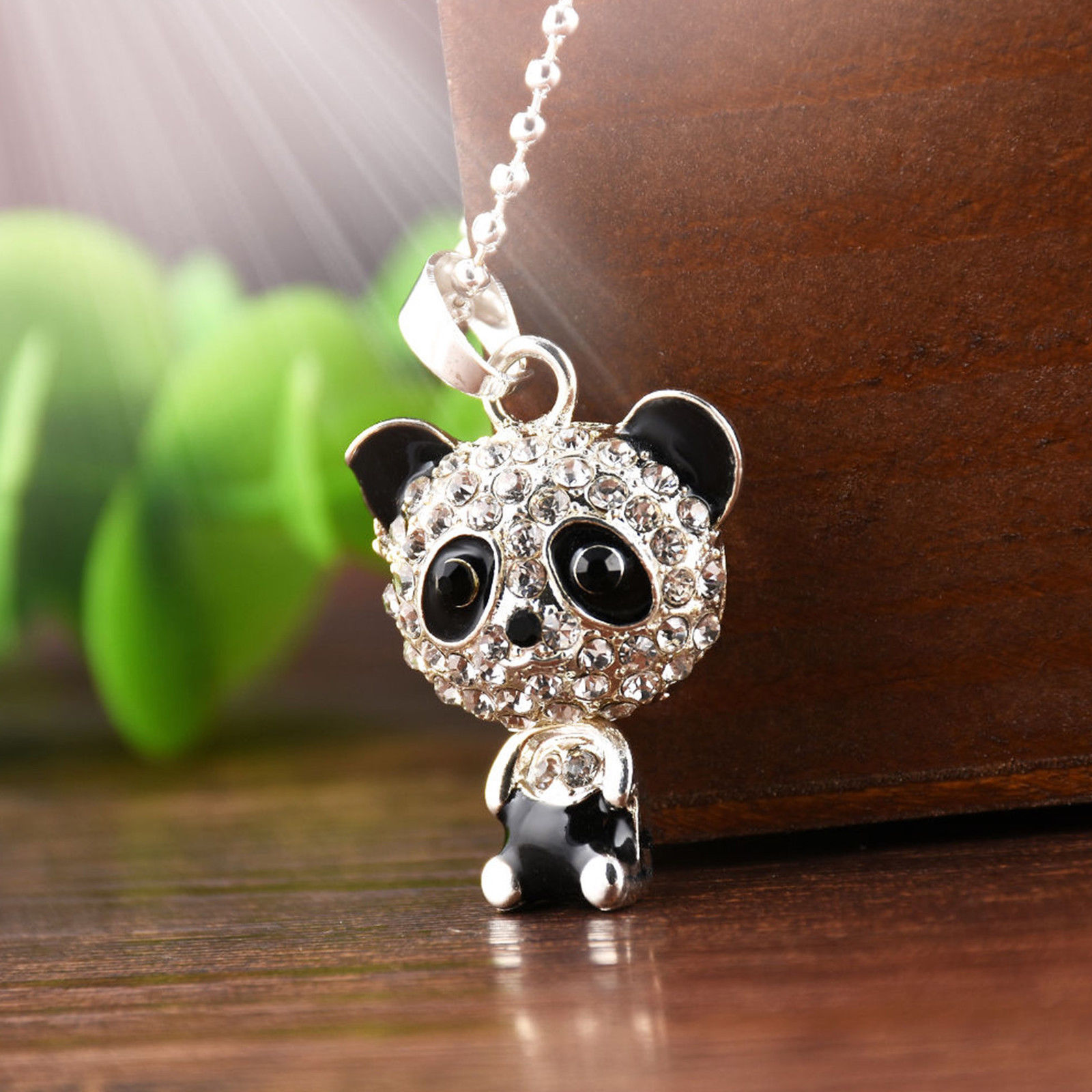 Best Gift Panda Pendant Sweater Chain Necklace Fashion Womens Girls Jewelry