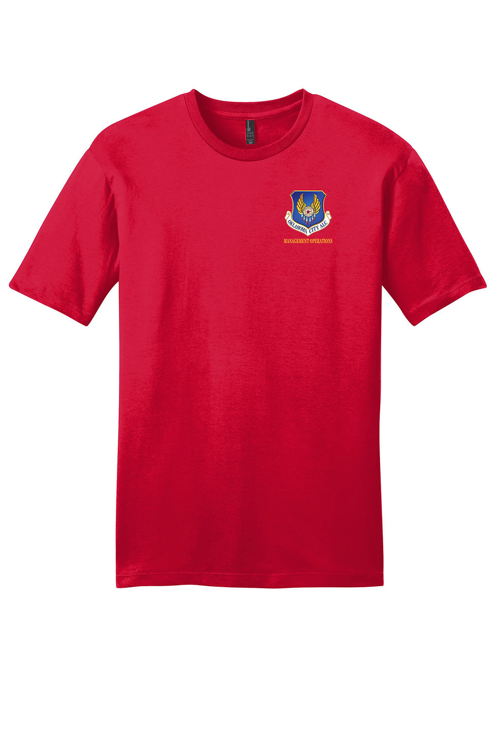 Thumbnail: District DT6000 T-Shirt Digital Fusion logo on left chest