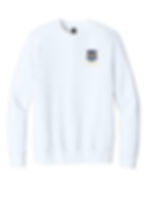 Thumbnail: Embroidered mid-weight crew neck sweatshirt - DT6104