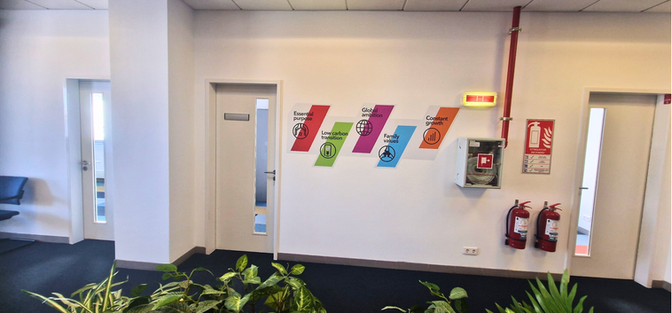 elemente decorative personalizate pentru birouri 