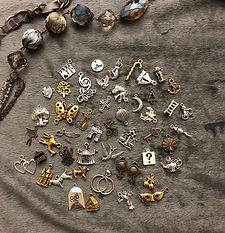 Tea leaf reading charms by Karin in Melbourne