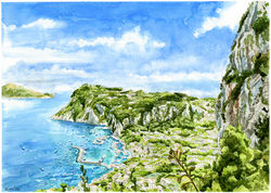 Capri vista da Anacapri