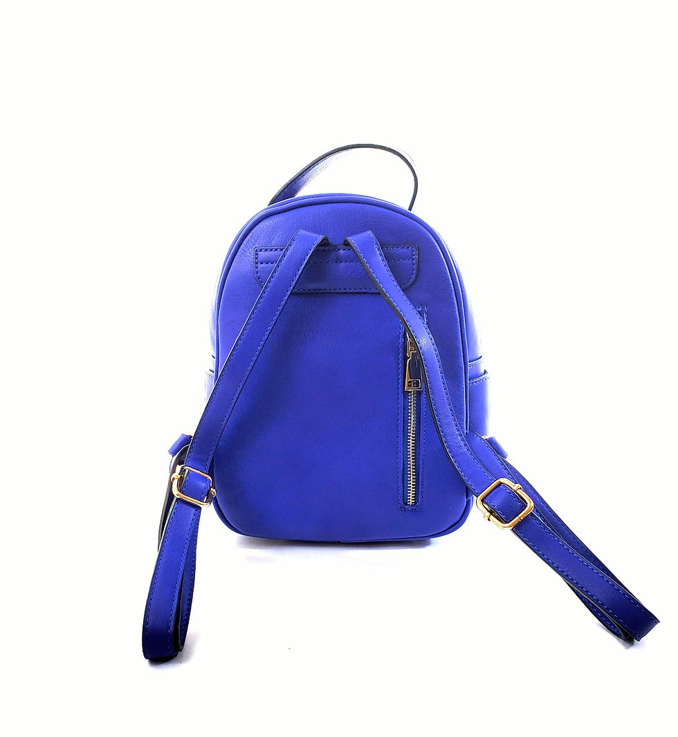Thumbnail: Isabelle Vegan Leather Cat Ear Backpack 