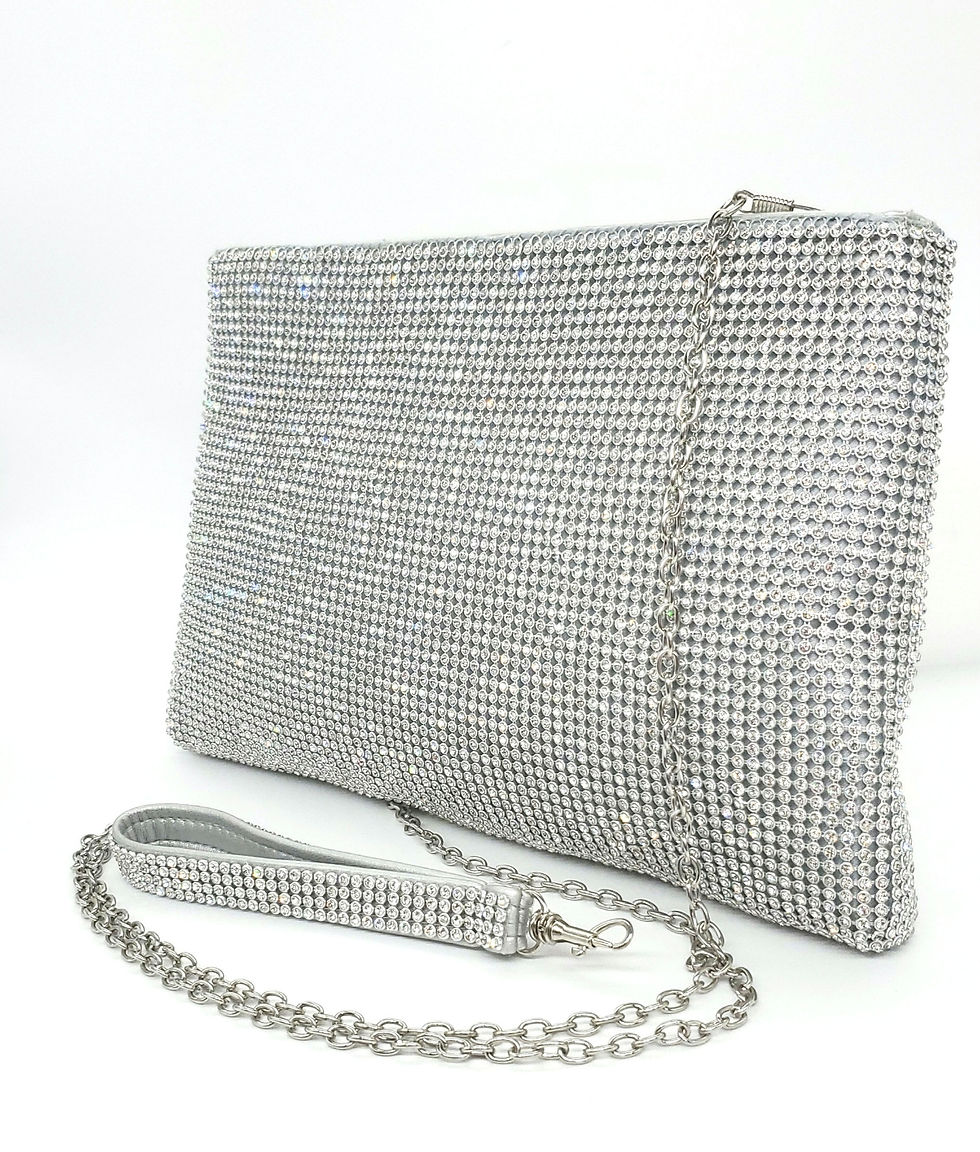 Thumbnail: Rhinestone Clutch Bag