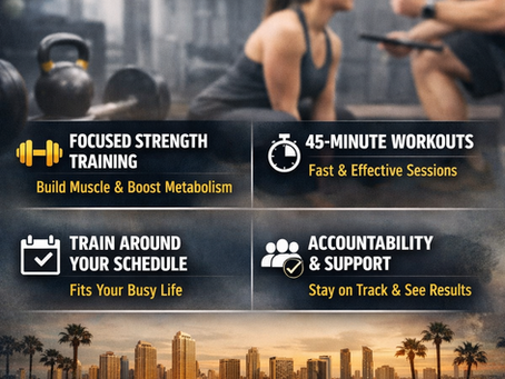 How Busy Professionals in San Diego Can Lose Fat Without Spending Hours in the Gym