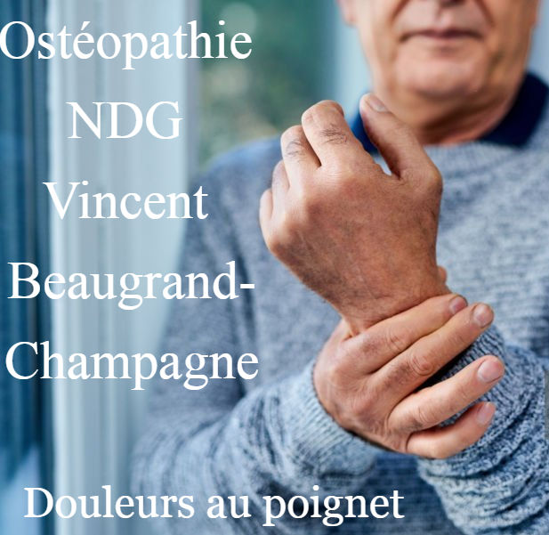 Ostéopathe à NDG et Côte-Saint-Luc traitant les douleurs au poignet, à la main et au cou liées au plexus brachial, au nerf phrénique et aux tensions du foie.