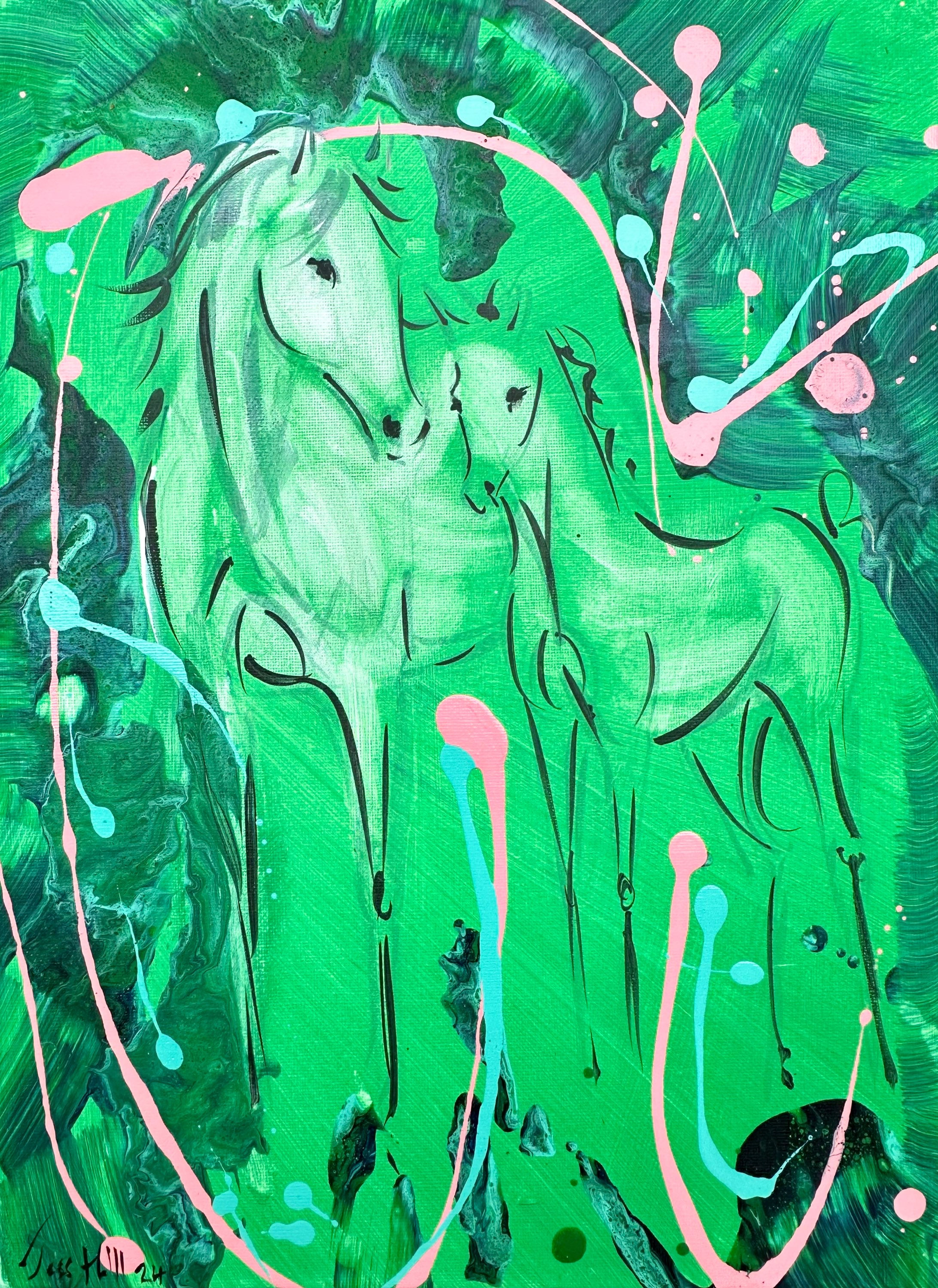 SOLD Original Painting 12” x 16” 