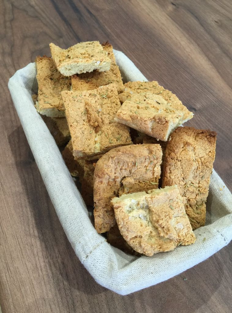 Plain Almond Flour Focaccia Bread