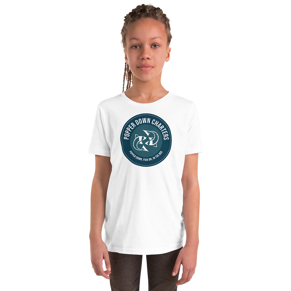 Thumbnail: Youth Short Sleeve T-Shirt - Motto Logo Front