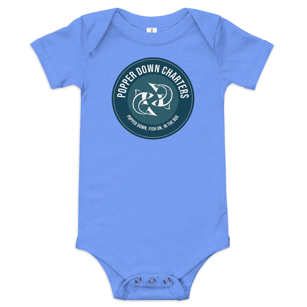 Thumbnail: Baby Short Sleeve One Piece - Motto Logo Front