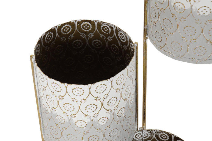 Thumbnail: METAL IRON PLANTER 45X33X92,8 DECAPE BICOLOR