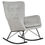 Thumbnail: ROCKING CHAIR POLYESTER METAL 66X74X86 GREY
