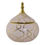 Thumbnail: PORCELAIN JEWELRY BOX 14X14X17 PINK CHROME