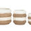 Thumbnail: FLOWERPOT STAND SET 3 FIBER 39X39X40 NATURAL