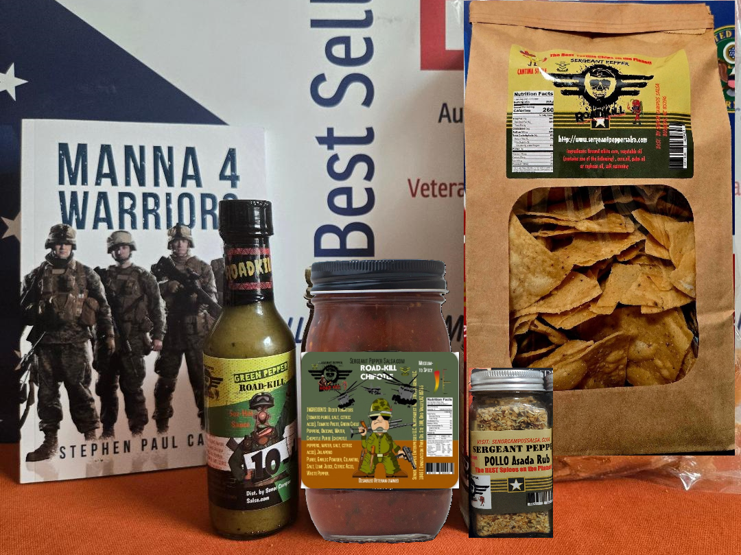 Manna 4 Warriors book and Best Seller with Starter Gift Pack for beginners.