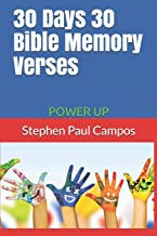 30 Days 30 Bible Memory Verses book for families