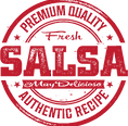 Premium salsa label