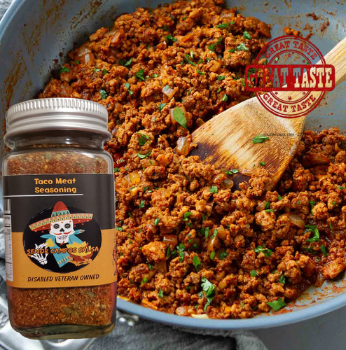 Homemade Taco Authentic Mexican Seasoning Ground Beef Taco Mexican - Main Image