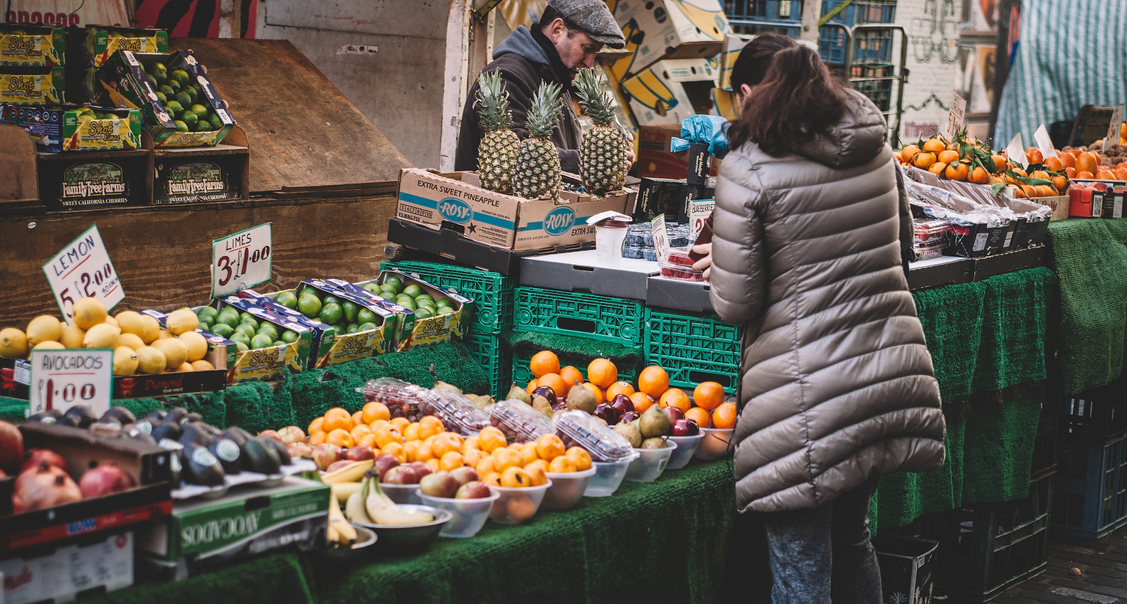 Barraca de frutas