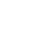 Speech icon white