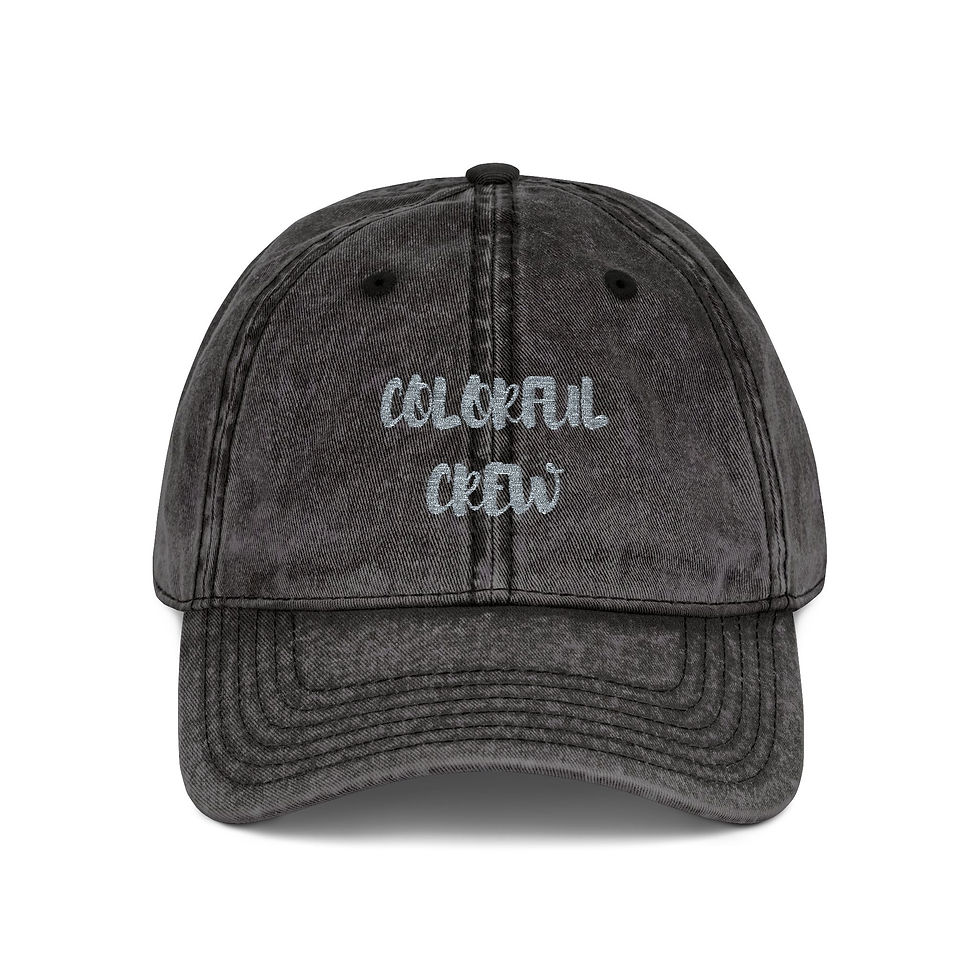 Colorful Crew Hat — For Littles
