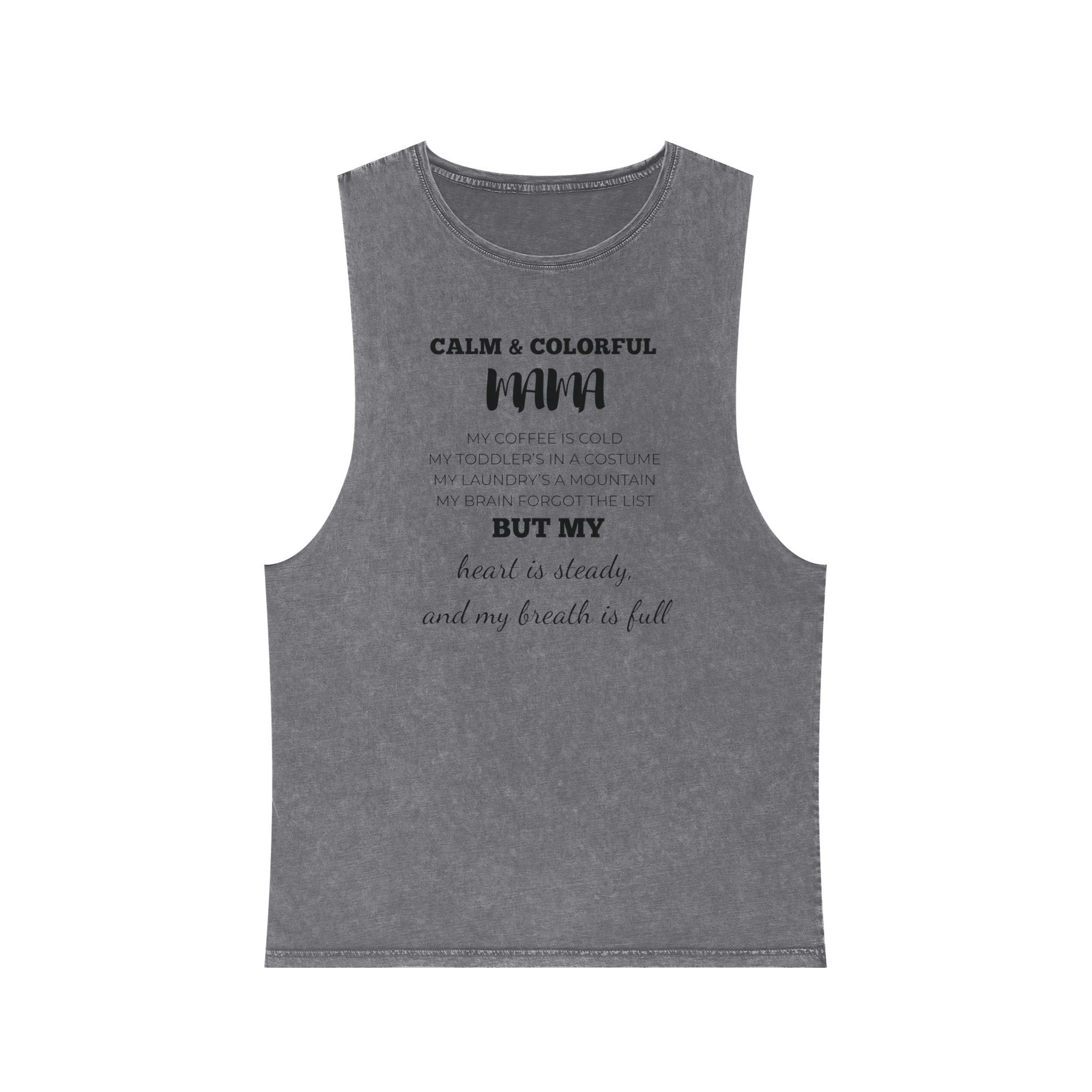Stonewash Tank Top for Mamas